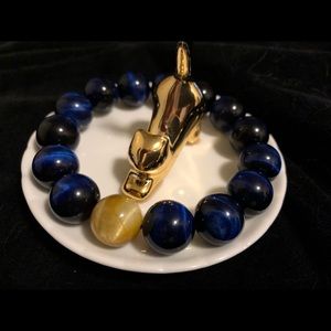 Blue Tiger’s Eye bracelet